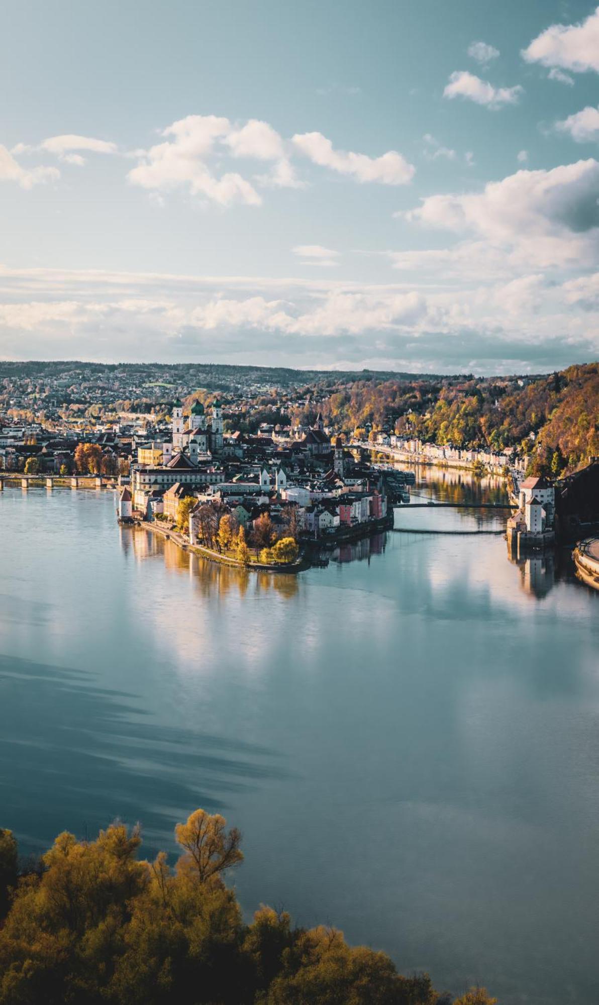 Apartment Passau A - Parken, Stilvoll, Modern & Cozy Im Zentrum Von Passau Dış mekan fotoğraf